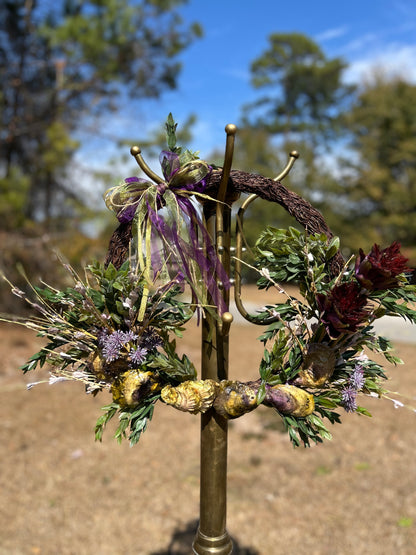 PROTEA OYSTER WREATH