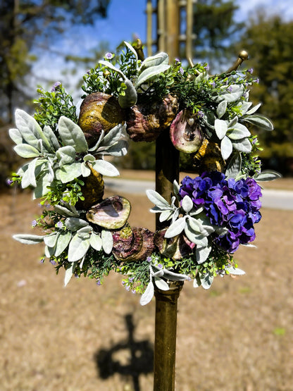 LAMBS EAR OYSTER WREATH